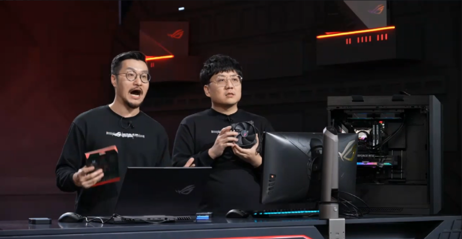 ROG2021新品發布會活動全案 體驗導向新品發售